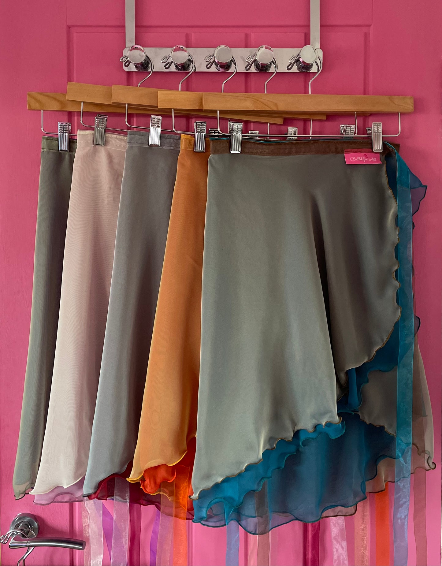 Butterfly - Two Layers Wrap Ballet Skirt