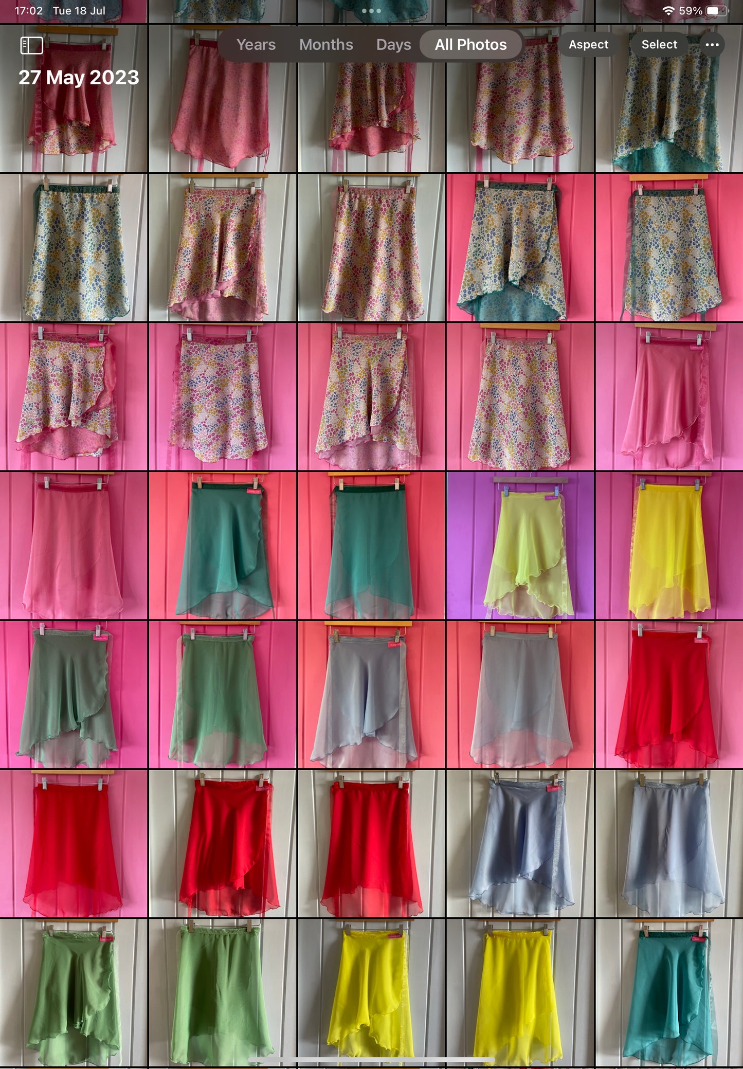 Customisable Ballet Wrap Layer Skirt