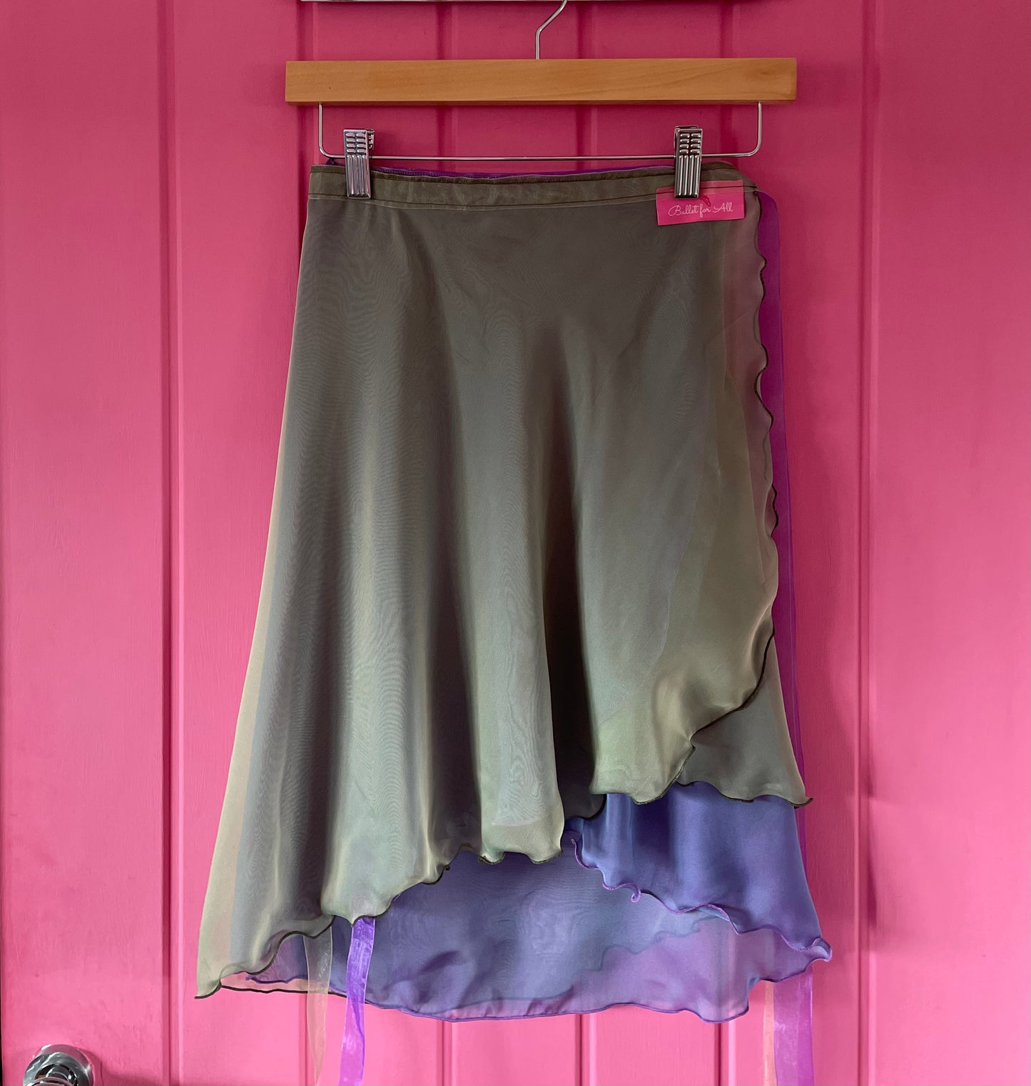 Butterfly - Two Layers Wrap Ballet Skirt