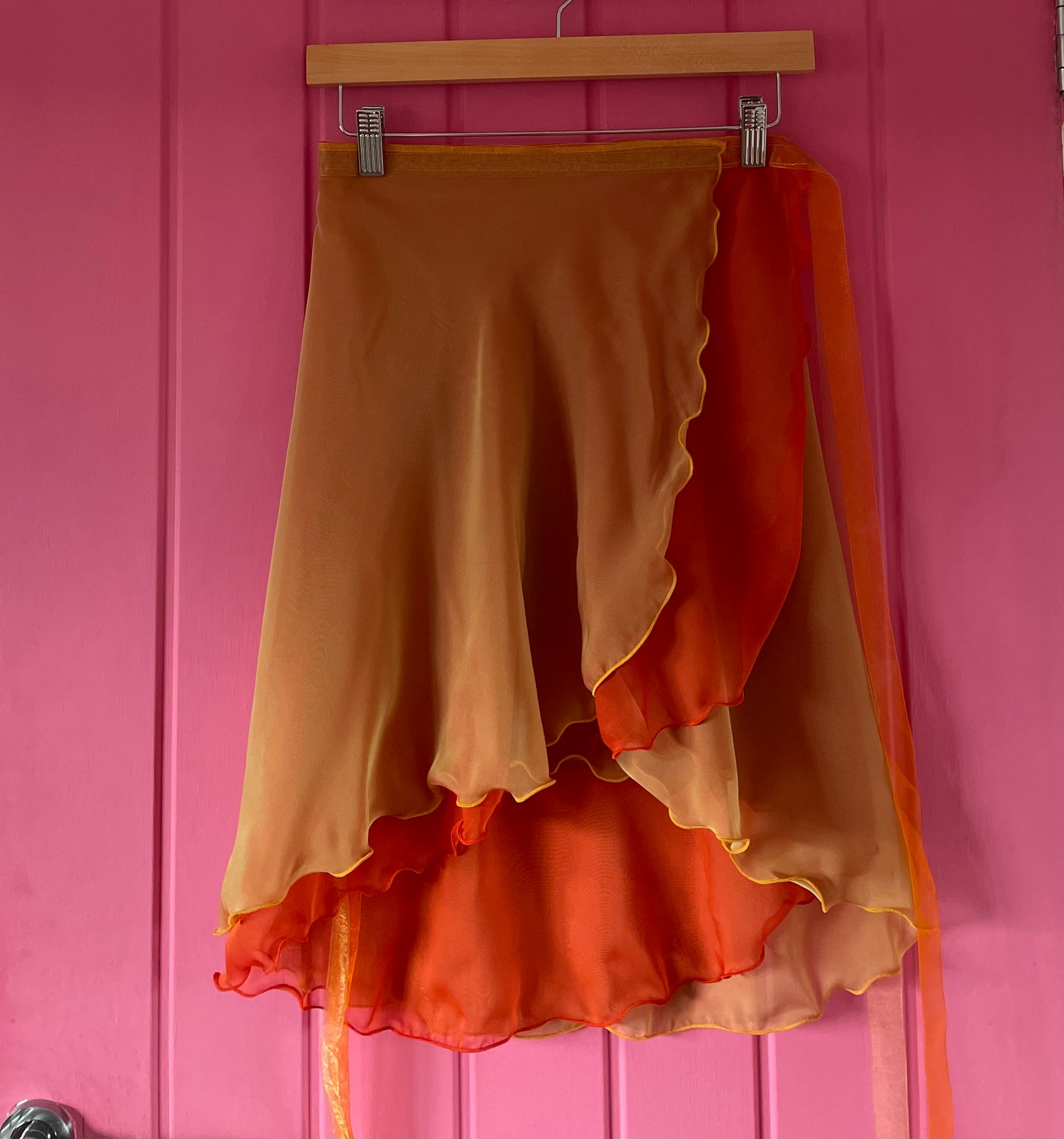 Butterfly - Two Layers Wrap Ballet Skirt