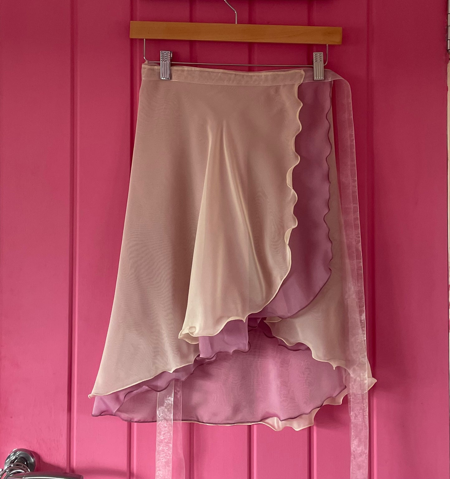 Butterfly - Two Layers Wrap Ballet Skirt